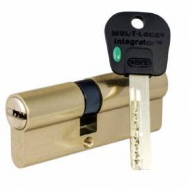 Цилиндровый механизм Mul-T-Lock Integrator 80mm (40x40) (латунь)